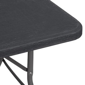 Skladací cateringový stôl 180 cm Springos GF0052 - čierny