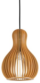 Závesné svietidlo Ideal lux 159867 CITRUS-3 SP1 1xE27 60W drevo