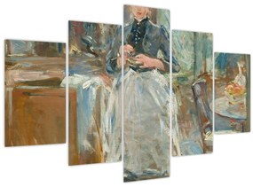 Obraz - Berthe Morisoti, In the Dining Room, reprodukcia (150x105 cm)
