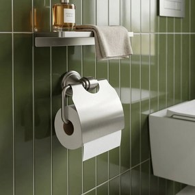 Rea Aristo, nástenný držiak WC papiera, 16101, brúsená oceľ, REA-98510