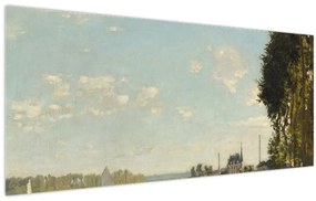 Obraz - Claude Monet, Argenteuil, reprodukcia (120x50 cm)