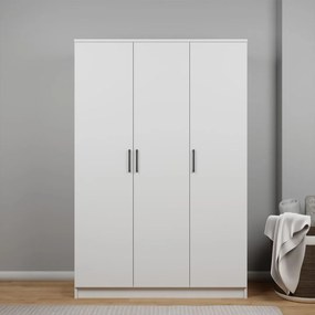 Šatníková skriňa Kentucky B (biela). Akcia -20%. Vlastná spoľahlivá doprava až k Vám domov. 1127766