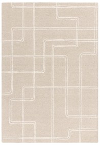 Béžový ručne tkaný vlnený koberec 200x300 cm Ada – Asiatic Carpets