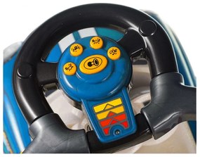 Wellhox Detské odrážadlo s rukoväťou 3v1 - modré