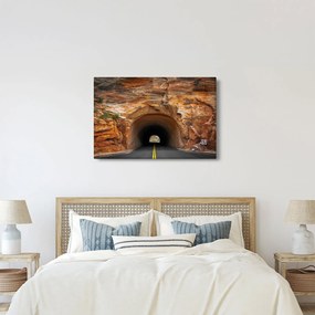 Obraz - tunel v skale (90x60 cm)