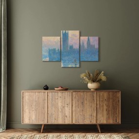 Obraz - Claude Monet, The Houses of Parliament, Sunset, reprodukcia (90x60 cm)