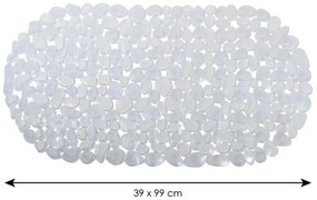 Spirella Protišmyková podložka do vane GALETS, číra, 99 x 39 cm