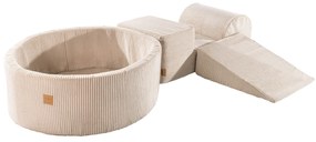 Bazénová zostava Corduroy Ecru, 90x30 cm