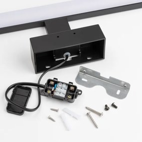 Brilagi - LED osvetlenie zrkadla do kúpeľne VESTRA LED/12W/230V 60 cm IP44 čierna