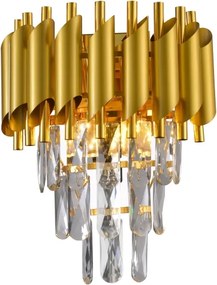 Brilagi - Nástenné svietidlo ECLIPSE 2xE14/10W/230V zlaté