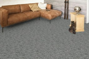 Beaulieu International Group, Koberec metráž New Orleans 216 s podkladom Resine, na mieru, šíře 4m, šedá, resine, chodba / predsieň