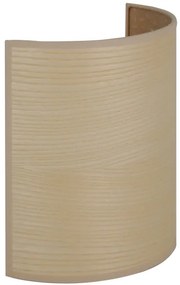 Brilagi - Nástenné svietidlo SEMI 1xE27/15W/230V pr. 20 cm béžová