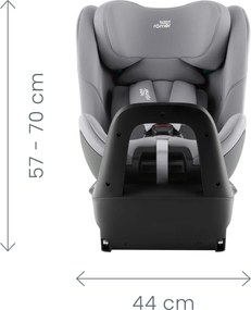 Autosedačka Swivel 2, Space Black 2