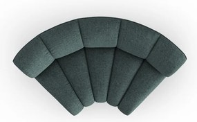 Tyrkysový ženilkový modul pohovky (variabilný roh) Lupine – Micadoni