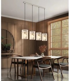 Globo 15698-4HB - Luster na lanku GORLEY 4xE27/60W/230V