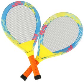 KIK Bedmintonová sada s LED osvetlením, 2 rakety a 2 šípky