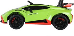 LEAN CARS Lamborghini STO DRIFT Auto na batérie Zelená