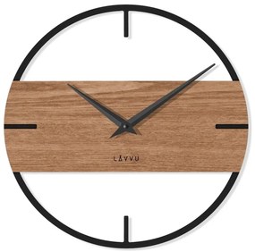 Nástenné hodiny LAVVU LOFT industriál LCT4010, 35cm