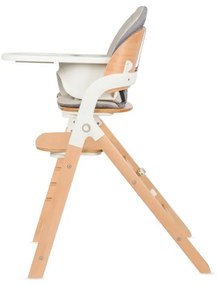 Lionelo - Detská jedálenská stolička 3 v 1 MEGAN White Wood