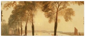 Obraz - Joseph Mallord William Turner, Mortlake Terrace, reprodukcia (120x50 cm)