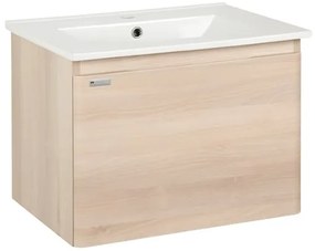 Kúpeľňová skrinka s umývadlom Naturel Ancona 60x45x46 cm akácie ANCONA260DV, 1 ks