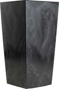 PLASTOVÝ KVETINÁČ PORTO 75X39,5X39,5 CM IMITÁCIA BETÓNU ČIERNA
