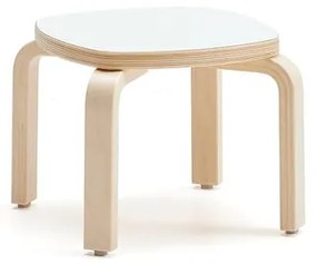 Detská stolička VIDE, laminát - biela, výška 260 mm
