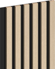 Mexen Lam-B, akustické stenové lamely 275 × 30 cm, HDF doska 4 mm, technická dyha, dub pieskový, S100-275307-3015-001