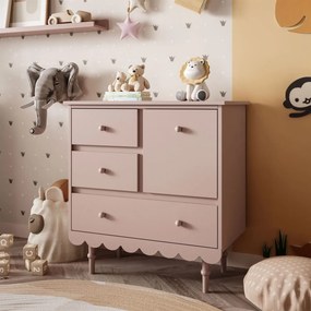 Detská komoda PONY biela