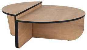 Konferenčný stolík Orion Honey Oak Black