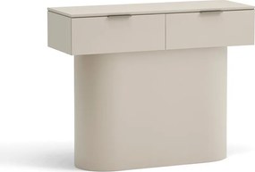 Béžový konzolový stolík 36x100 cm Totem – Teulat