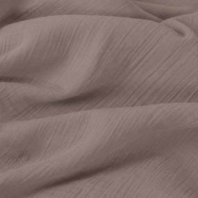 Goldea mušelínová obliečka na vankúš - kávová hnedá 40 x 40 cm