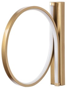 LED nástenné svietidlo v zlatej farbe ø 30 cm Halka – Opviq lights