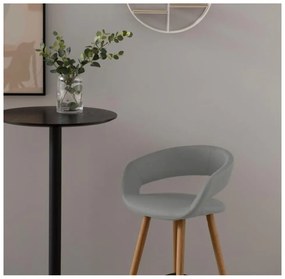 Súprava 2 sivých barových stoličiek Gill – Actona