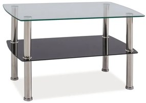 Konferenční stolek Irene čirý/chrom