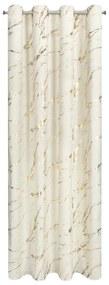 EUROFIRANY ZATEMŇOVACÍ ZÁVES NA KRÚŽKOCH MOLLY 140X250 CM KRÉMOVÁ