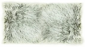 Kontrast Kusový koberec s vysokým vlasom OMBRE 80x140cm - svetlo šedý