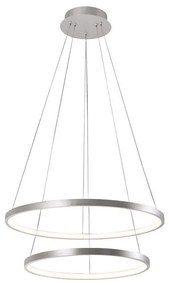 Leuchten Direkt 11525-21 - LED Luster na lanku CIRCLE 1xLED/15W/230V + LED/25W