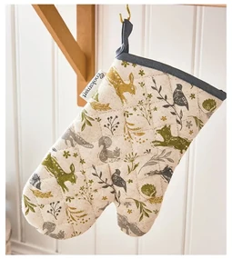 Utierky a chňapka v súprave 4 ks Woodland – Cooksmart ®