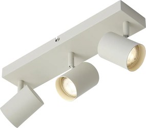 Moderné stropné bodové svietidlo béžové 3-svetlá nastaviteľné - Jeana