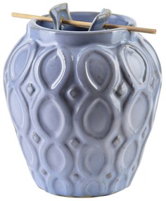 Keramická aroma lampa LILO 11,5 cm modrá