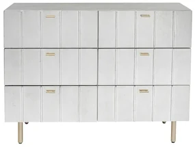 Venice Line komoda strieborná 106 cm