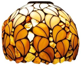 Jantar lampa Tiffany 48*20Ø AMBER