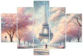 Obraz – Jar v Paríži (150x105 cm)