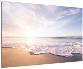 Obraz piesočnatej pláže (90x60 cm)