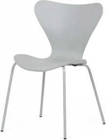 Jedálenská stolička sivá CT-X7034 GREY