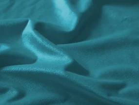 Biante Zamatový záves Velvet Prémium SVP-035 Tyrkysovo modrý - šírka 135 cm 135x220 cm