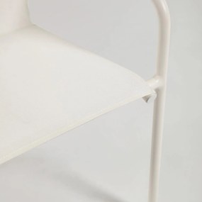 Záhradná stolička tana biela MUZZA