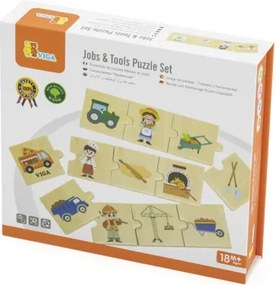 Sada puzzle Viga 44749 povolania a nástroje