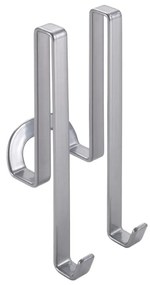 Závesný oceľový háčik v striebornej farbe Luxy – Metaltex
